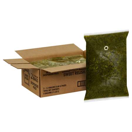 HEINZ Heinz Sweet Relish Dispense Pack 1.5 gal. Bag, PK2 10013000980439